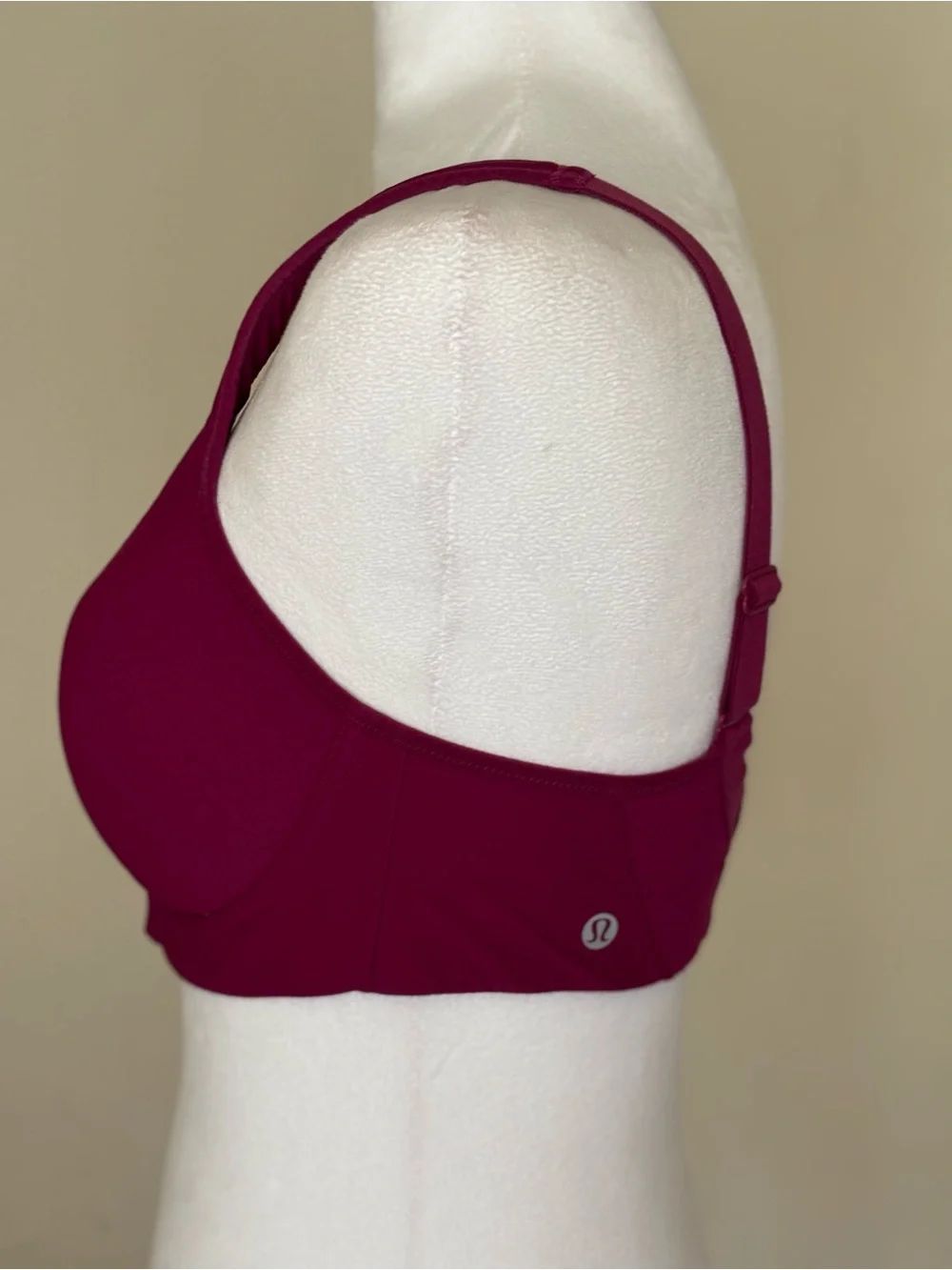 Lululemon Run Times Sports Bra in Plum Size 34 C